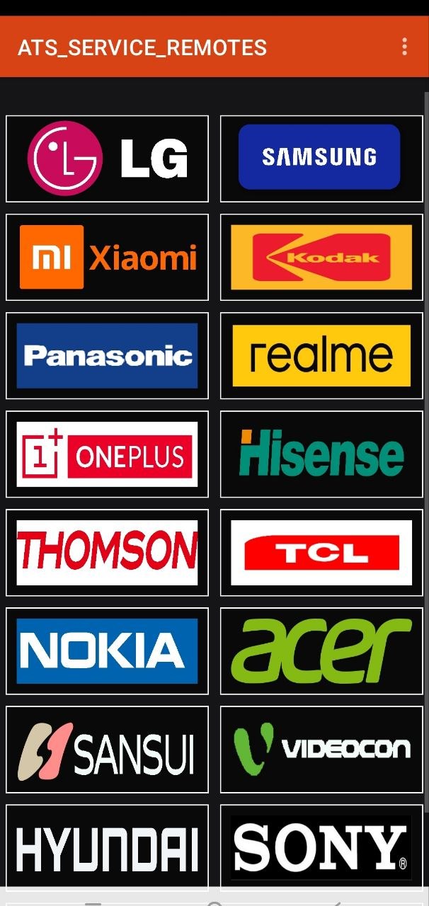 ATS Service Remote Android App